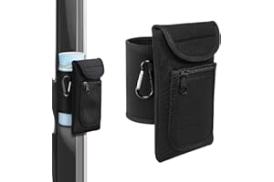 ZHITENG Borsa da Palestra Magnetica, con Moschettone Borsa Magnetica da Palestra per Borraccia Cellulare Chiavi e Accessori, Magnetico Fitness per Borracce Sportive per Fitness Ciclismo Viaggi