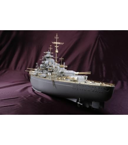 Kit Conversione RC Statico-Dinamico Per Portaerei Tedesca Zeppelin Scala 1/350 - Ottone E Acciaio Inox - 2