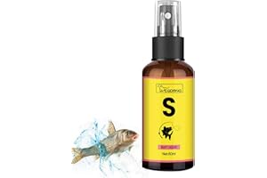 Komsoup Attractif Liquide pour Attirer Les Poissons,Fish Attractants for Baits,Concentration Fish Bait Attractant Enhancer Liquid, Scent Fish Attractant, Fish Lure Additive Spray-60ML