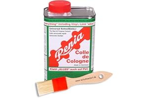 COMBLU Cologne Universal omedelbar självhäftande gummiliklister skoreparation läderbindning med grovborste.