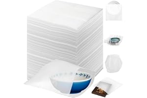 Förpackningsmaterial 100 stycken, bubbelplast flyttmaterial, 30 x 30 cm skumpåsar, kan skydda glas, porslin, vinflaskor, bubbelplast, transport, flyttning