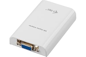 i-tec USB 2.0 a VGA Video Adaptateur Full HD pour Windows MacOS Linux Android