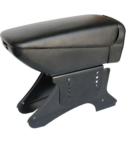 ZCLINKO Compatibile con VW T-Cross T Cross 2018-2024 2025 Console Centrale Portaoggetti T-Cross Bracciolo Organizer Vassoio Portaoggetti con Tappetini Antiscivolo T Cross Accessori (Nero