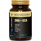 Microbiome ZMA + GCA 60 Tablet (Magnezyum, Vitamin B6, &Ccedil;inko, Krom, L-Arjinin ve L-Glutamin)