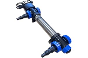 Unbekannt Kerry Electronics KEC055S - UVC Klärer Edelstahl 55 Watt sehr effizient