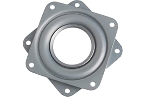 SNOWTAIN Schneespitze Drehlager 360 Grad Drehteller,kugelgelagerter Drehteller Drehbeschlag Druckkugellager für Sitz Möbel und Anzeigen Regal