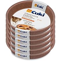 Contenitori Carta Forno Cuki Per Crostate - Ø20,6cm Antiaderenti, Confezione Da 3 - Foto 11