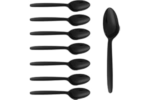 VBNZBK Cucharas de Plástico Duraderas de 100 Uds, Minicucharas para Pasteles, Cucharas para Cubiertos, Cucharas para Dulces, Cubiertos Resistentes Reutilizables para Disfrutar de Aperitivos con Amigos