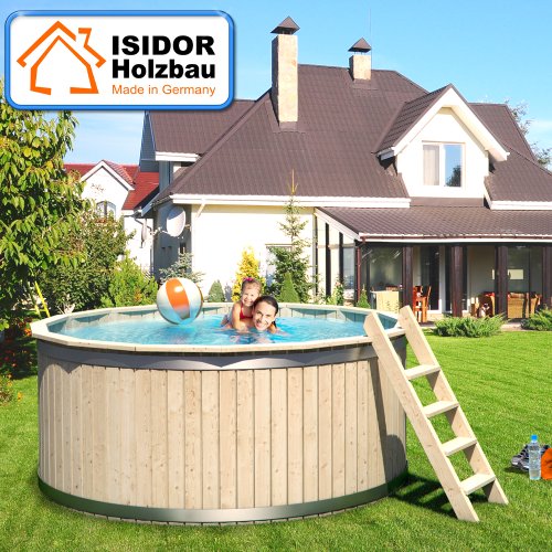 Badefass Badetonne Badebottich Tauchbecken Badezuber Pool Outdoor - 2