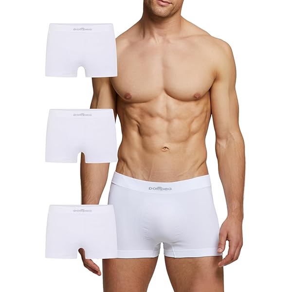 Boxer Uomo BI-Elastic 3 Pezzi (S/M 48/50 EU 4/5 FR 2/3 UK 32/34