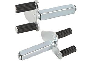 LIANGREN 2 Stück Motorrad Ständer Klauenhalterung, Klauenhalterung für Schwinge Adapter, Motorrad Radständer Adapter Schwinge Hebebühne Stativ Haken für Motorrad Hebebühne (2cmx2cm)