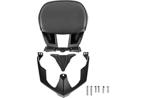 TAZGANTAX Motorcycle Passenger Sissy Bar Rear Passenger Backrest Cushion Pad Luggage Rack compatible with Ya-maha X-MAX XMAX 300 X-MAX300 XMAX300 2017 2018 2019 2020 2021 2022