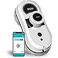 Gladwell, Gecko Robot Window Cleaner, Smart Glass Cleaning Robotic Technology App and Remote, Powered Washer for Table High Windows Ceiling Magnetic Automatic, Outdoor Indoor, White