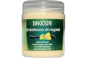 BINGOSPA Sal de azufre para inflamación de la piel y callosidades - 550g
