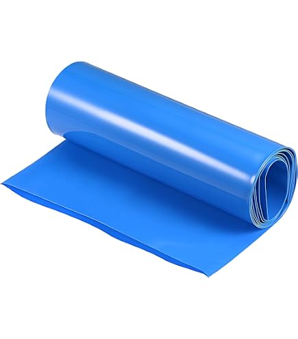 Film Thermorétractable PVC Pour Batterie 18650 - Tube Noir 105mm - Lot De 2 - Pour Réparation Et Protection