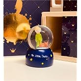 Mini Boy K&uuml;&ccedil;&uuml;k Prens Cam Kar K&uuml;resi Işıklı 6.5 cm Dekoratif Hediyelik