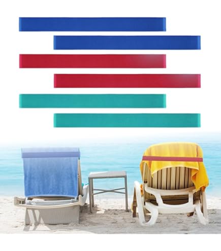 4 Strandtuch-Clips – Bunte Flip-Flop-Designs, Große Wäscheklammern Für Pool, Strand & Kreuzfahrt