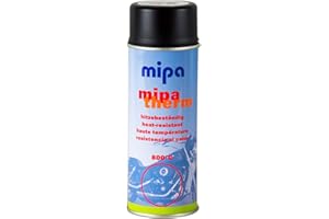 ‎MIPA MIPA - Mipatherm SPRAY schwarz bis 800°C hitzebeständig (400ml) …