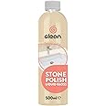 GLEAN Natural Stone Polish Liquid Gloss | 500ml | Stone Colour Restorer for Granite, Marble, Quartz & Ceramic | High Shine Floor & Worktop Polish | Indoor & Outdoor Use | Streak-Free Finish