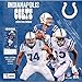 Produktbild NFL Kalender Wandkalender 2018 30x60cm Indianapolis Colts