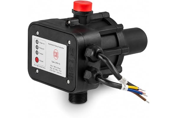 CRI Automatic Pump Controller CPH-15 Smart Water Pump Controller for Motor Protection Auto Start-Stop Dry Run Protection Usage both 0.5 and 1hp water pump compatible I 6 months Warranty