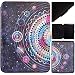 Produktbild Kindle Paperwhite Schutzhülle, ZXK CO® PU Leder Tasche Hülle + Hart PC Innern Schutzhülle Lederhülle für Kindle Paperwhite 2015 300 PPI 3.Generation / 2014 / 2013 / 2012 (6,0 Zoll) Smart Case mit Auto Sleep / Wake Funktion-Satellit
