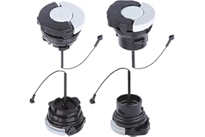 ADEFOL 4 Stück Tankdeckel für STIHL MS210 MS230 MS240 MS250 MS260 MS192 MS211 MS171 MS181 MS200 MS360 und Mehr Arten Serie, Universelle Tankverschluss Dauerhaft Ersatzteile (2 Tankdeckel + 2 Öldeckel)