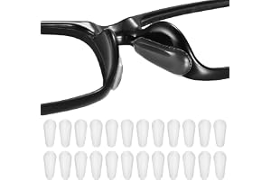 Glasögon näskuddar glasögon självhäftande, 12 par självhäftande glasögon näskuddar silikon, 1,8 mm transparent halkfria glasögonkuddar näskuddar för glasögon solglasögon