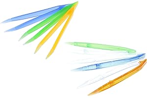 ‎NASENFAHRRAD24.DE Große Pinzette für weiche Kontaktlinsen / Kontaktlinsenpinzette (1 Stück)