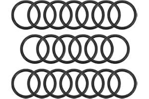 sourcing map 20 Stück O Ring Dichtung 15,2 mm x 20 mm x 2,4 mm Metrische Nitrilkautschuk Dichtungsringe Gummi für Sahnespender Poolpumpe Schnellkupplung Umfülladapter Wasserschlauch