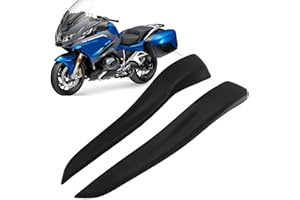 Gugxiom Boîte Latérale de Moto pour R 1200 1250 RT R1200RT R1250RT, Dispositif Anti-collision à Bagages Latéraux Robustes de Couverture de Couverture de Couverture (haut)