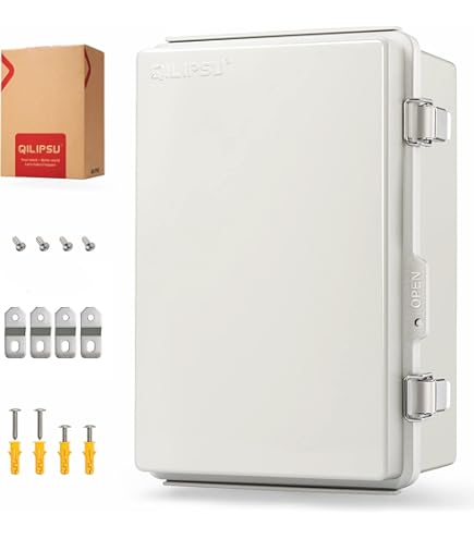 thumbnail image 2 of UL Certified NEMA 6 Junction Box | Weatherproof Flame Retardant Enclosure 11.4x7.5x5.5", Transparent Cover 2 of 6