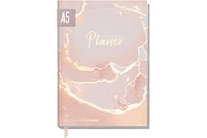 ‎HÄFFT Schulstuff Schülerplaner A5 ohne Datumsbindung [Shine & Sparkle] Schülerkalender mit Wochenkalender - 1 Woche auf 2 Seiten | Freizeit, Termine und Schule unter einem Hut