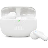 JBL Wave Beam2, Kablosuz Kulaki&ccedil;i Kulaklık, IE, Beyaz | Bluetooth 5.3, 40 saate kadar &ouml;zerklik, ses JBL Pure Bass, Smart Ambi