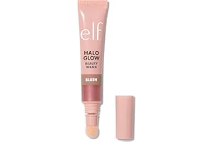 ‎E.L.F. e.l.f. Halo Glow Blush Beauty Wand, Flüssiger Rouge Wand Für Strahlende, Rötliche Wangen, Mit Squalan Infundiert, Vegan & Tierversuchsfrei, Pink-Me-Up, 10 ml