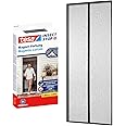 tesa Insect Stop - Self-Closing Magnetic Mosquito Net - Insect Protection Screen for Balcony and Patio Doors - Easy Installation Without Drilling -2.0 m x 0.8 m