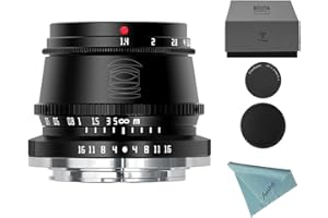 TTArtisan 35mm F1.4 APS-C Objectif Manuel pour Appareil Photo Sony E