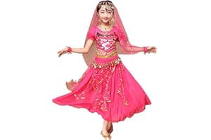 Astage Girl Belly Dance Sequin Indian Dance Costume Halloween Wear Carnival Sets