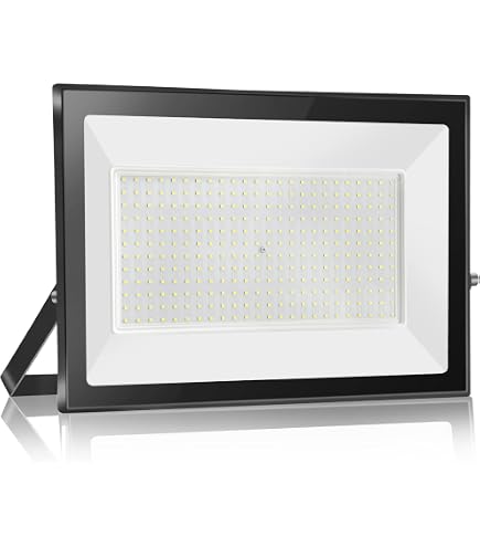 Faretto LED Esterno 300W 6000K Bianco Freddo 30000LM, IP66 Stagno, Con Staffa Regolabile