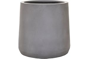 ‎VIVANNO VIVANNO Pflanzkübel Blumentopf in Beton-Optik Fiberglas, 40x38 cm, Wetterfest und Frostsicher, Für Innen- und Außenbereiche