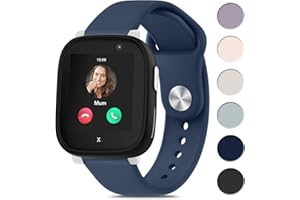 YLK Bracelet pour enfant compatible avec Xplora X6 Play pour filles et garçons - Bracelet en silicone souple sûr - Étanche - Bracelet de rechange pour montre Xplora X6