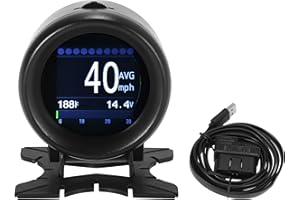 X AUTOHAUX Auto X60 OBDII KMH MPH Digitaler Tachometer HUD Universal