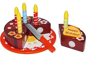 TANNER DER KLEINE KAUFMANN TANNER DECO Tanner - 9897 - Nourriture pour Jouets - Gâteau d'anniversaire de Coupe
