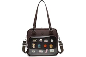 CHERRY SAUCE Oxford Ita Bag Crossbody-Tasche Umhängetasche Messenger Rucksack Mehrzweck-Pins Display