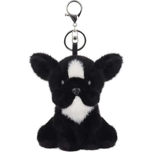 Aprikosenfarbener Dackel Schlüsselanhänger – Weicher Plüsch, 14 Cm, Süßes Geschenk Für Kinder