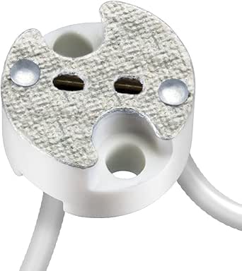 Spartechnik - Portalampada per lampade alogene G4 con attacco a spina