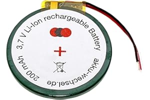 AKKU-WECHSEL.DE Battery for Garmin approach S3 golf GPS watch