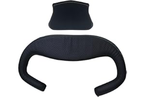BYUTFA VR Coussin de Visage Couvre Coussin de Visage pour PIMAX Crystal VR Lunettes lumière bloquant Mousse Coussin de Visage Jeu VR Casque Accessoires