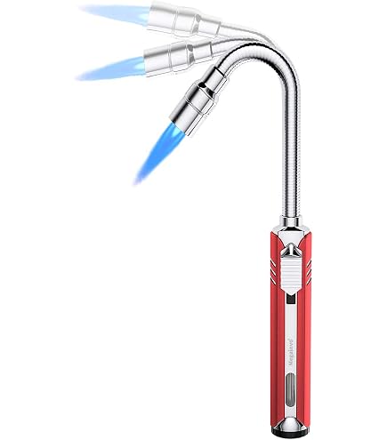 Briquet Électrique USB Rechargeable - Tige Flexible 360°, Résistant Au Vent | Pour Bougie, Barbecue, Cheminée