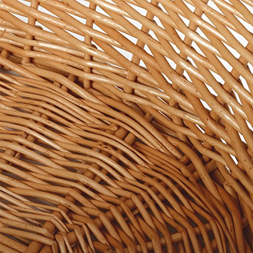 Wäschekorb aus Weide, handgeflochten 63 x 40 cm, 28 cm hoch WEIDENPROFI Weidenkorb aus Naturgeflecht - 2